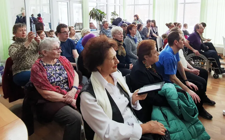 благодарные зрители на концерте