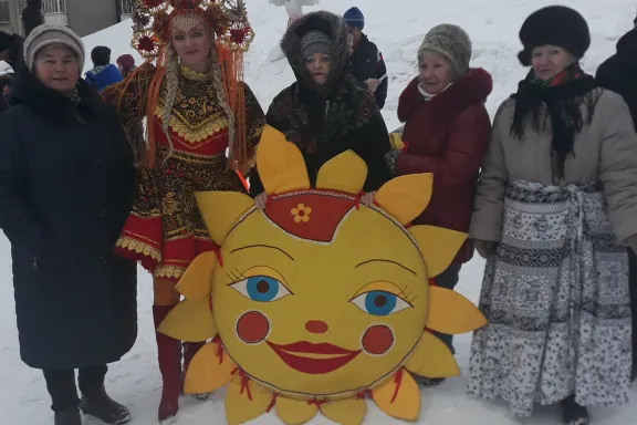 масленица солнце